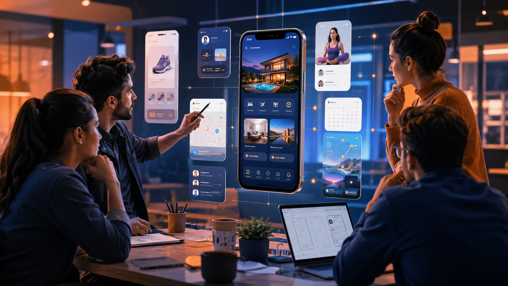 Mobile app development planning for business apps