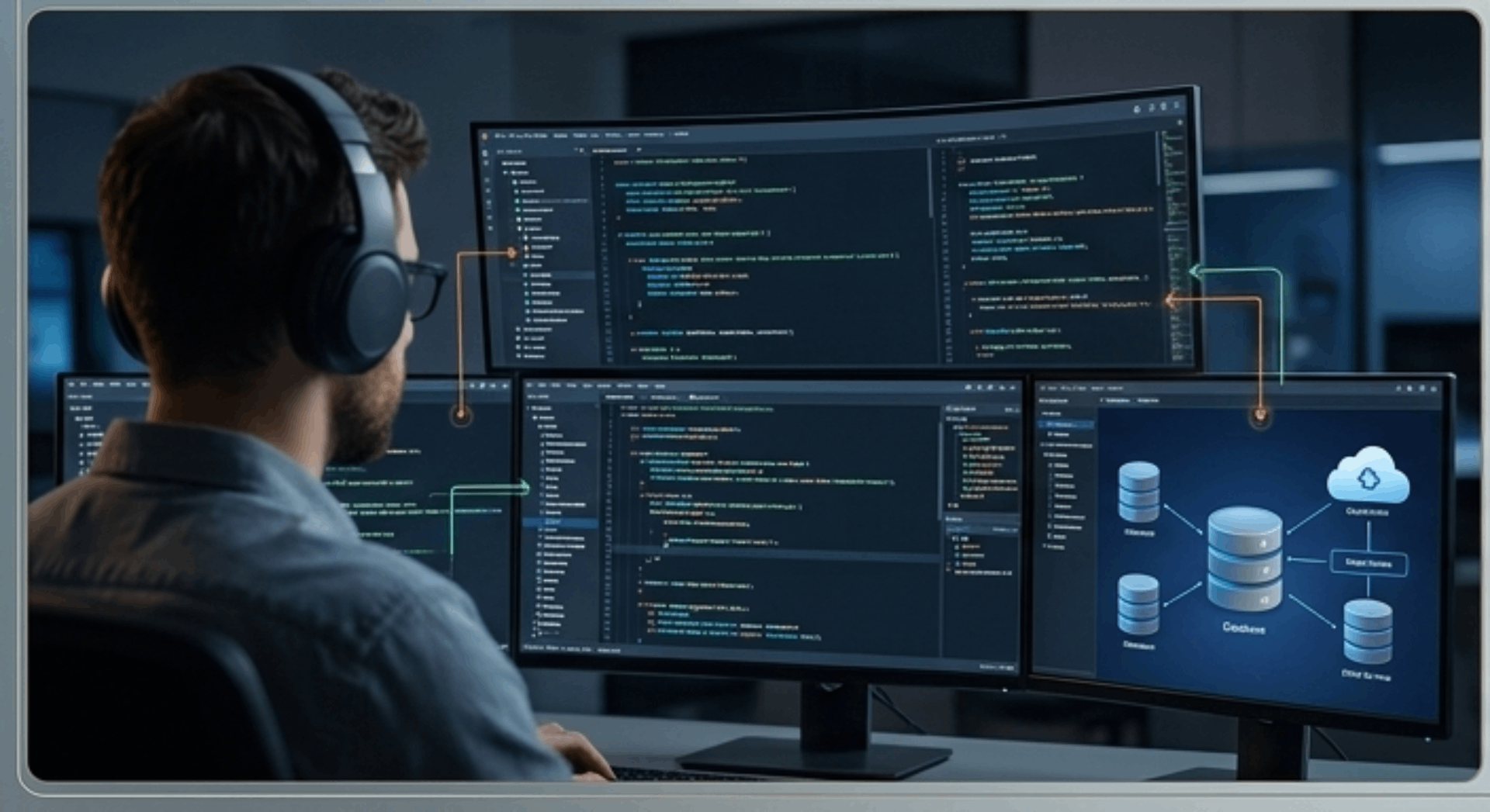 Website development and digital strategy workspace